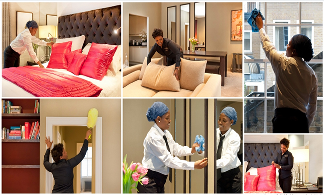 Hotel cleaning services